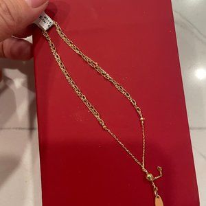 NWT anthropologie bracelet in gold